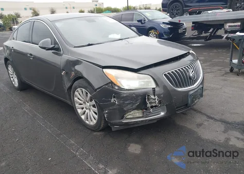 2011 Buick Regal Cxl Russelsheim from USA, damaged, VIN W04GN5EC0B1010812